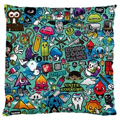 Comics Large Cushion Case (two Sides) by BangZart