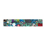 Comics Flano Scarf (Mini) Front