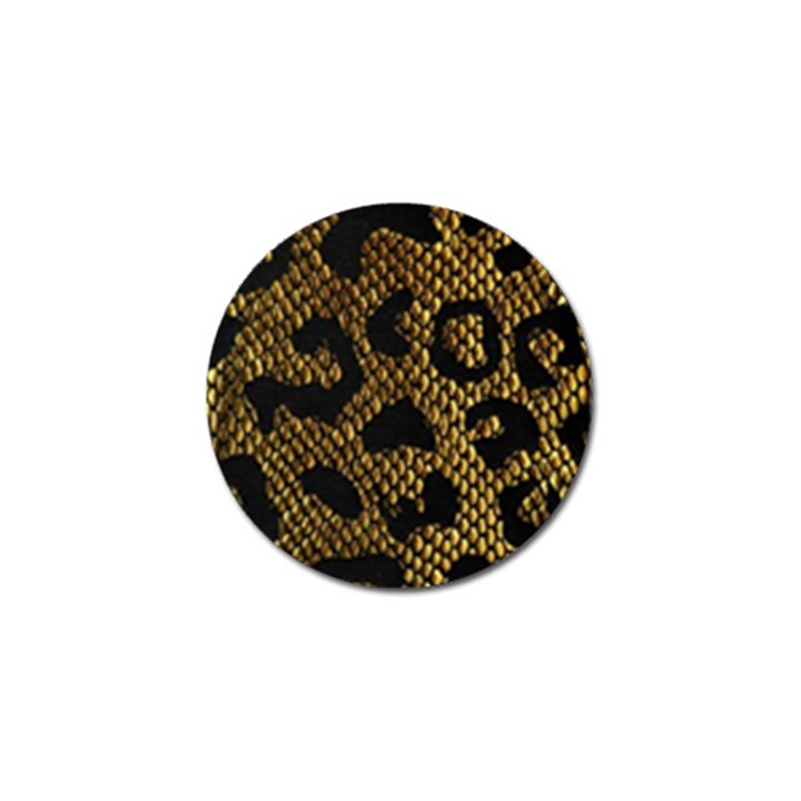 Metallic Snake Skin Pattern Golf Ball Marker (4 pack)