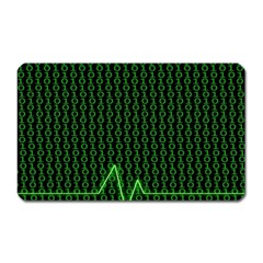 01 Numbers Magnet (rectangular) by BangZart