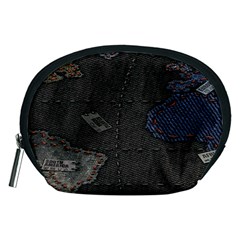 World Map Accessory Pouches (medium) 