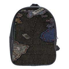 World Map School Bags (xl)  by BangZart