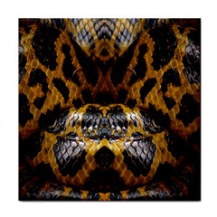 Textures Snake Skin Patterns Face Towel by BangZart