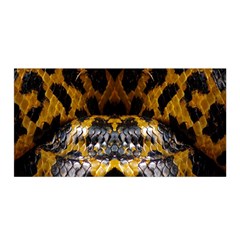 Textures Snake Skin Patterns Satin Wrap