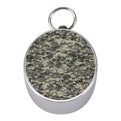 Us Army Digital Camouflage Pattern Mini Silver Compasses by BangZart