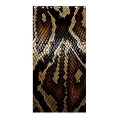 Snake Skin O Lay Shower Curtain 36  X 72  (stall)  by BangZart