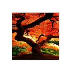 Maple Tree Nice Satin Bandana Scarf