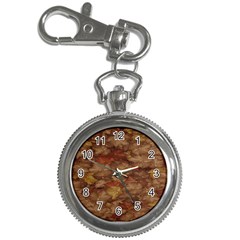 Brown Texture Key Chain Watches