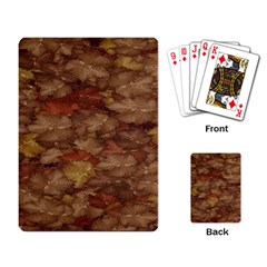 Brown Texture Playing Card by BangZart