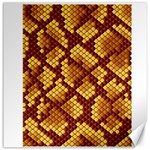 Snake Skin Pattern Vector Canvas 20  x 20   19 x19.27  Canvas - 1