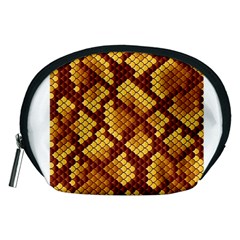 Snake Skin Pattern Vector Accessory Pouches (medium) 