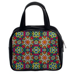 Jewel Tiles Kaleidoscope Classic Handbags (2 Sides)