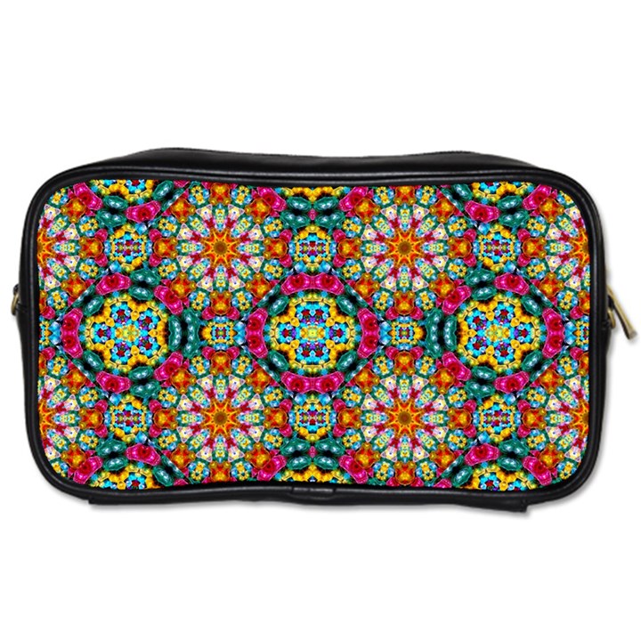 Jewel Tiles Kaleidoscope Toiletries Bags