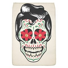 Man Sugar Skull Flap Covers (s)  by LimeGreenFlamingo