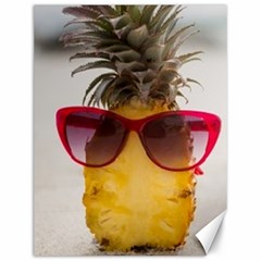 Pineapple With Sunglasses Canvas 12  X 16  