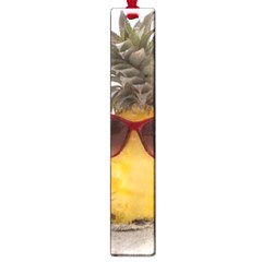 Pineapple With Sunglasses Large Book Marks by LimeGreenFlamingo