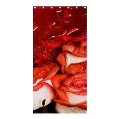 Nice Rose With Water Shower Curtain 36  X 72  (stall)  by BangZart