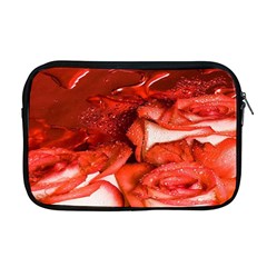 Nice Rose With Water Apple Macbook Pro 17  Zipper Case by BangZart