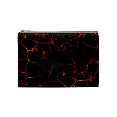 Volcanic Textures Cosmetic Bag (medium)  by BangZart
