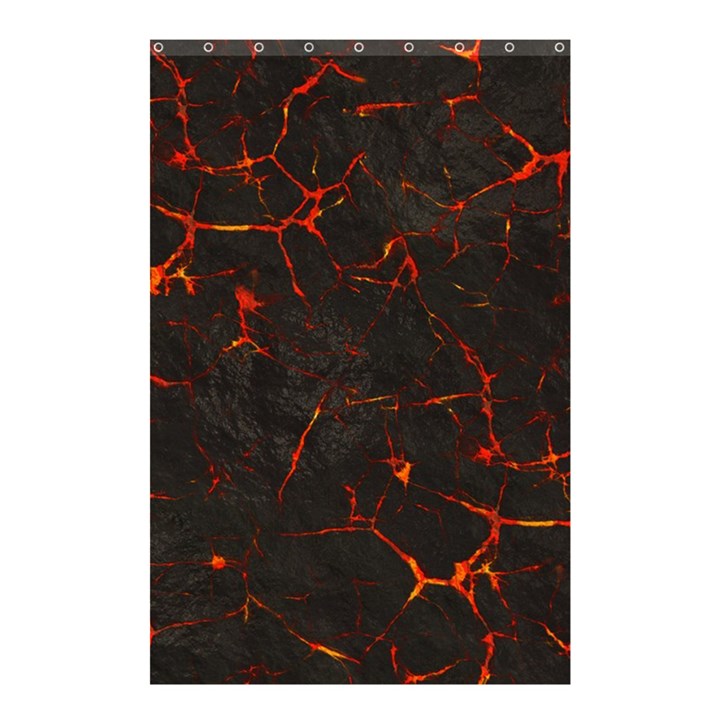 Volcanic Textures Shower Curtain 48  x 72  (Small) 