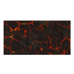 Volcanic Textures Satin Shawl