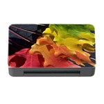 Green Yellow Red Maple Leaf Memory Card Reader with CF Front