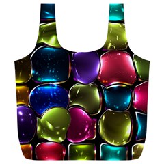 Stained Glass Full Print Recycle Bags (l) 