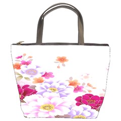 Sweet Flowers Bucket Bags by BangZart