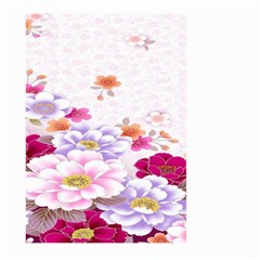 Sweet Flowers Large Garden Flag (two Sides) by BangZart
