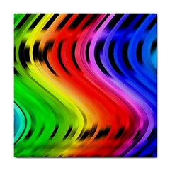 Colorful Vertical Lines Tile Coasters by BangZart