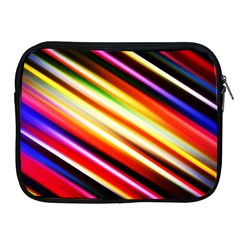 Funky Color Lines Apple Ipad 2/3/4 Zipper Cases