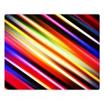 Funky Color Lines Double Sided Flano Blanket (Large)  Blanket Back