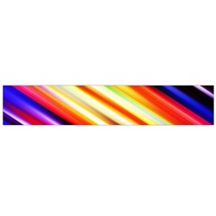 Funky Color Lines Flano Scarf (large)