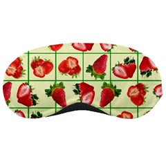 Strawberries Pattern Sleeping Masks by SuperPatterns