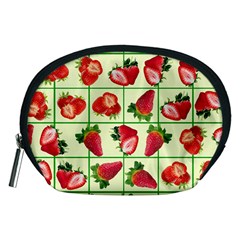 Strawberries Pattern Accessory Pouches (medium) 