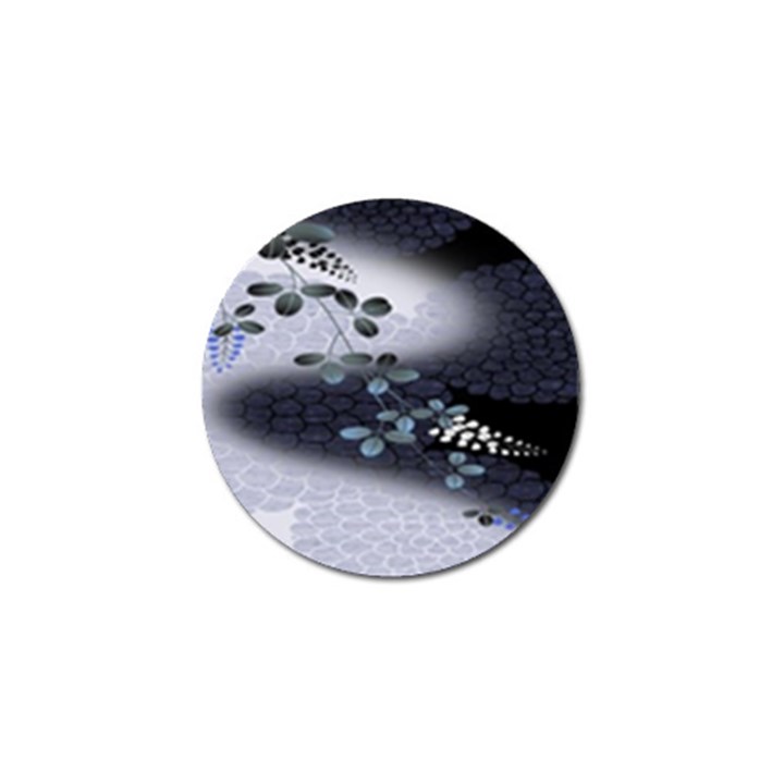 Abstract Black And Gray Tree Golf Ball Marker