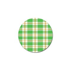 Abstract Green Plaid Golf Ball Marker (10 Pack) by BangZart