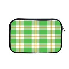 Abstract Green Plaid Apple Macbook Pro 13  Zipper Case by BangZart