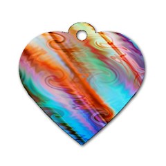 Cool Design Dog Tag Heart (two Sides) by BangZart