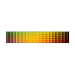 Blurred Color Pixels Flano Scarf (mini)