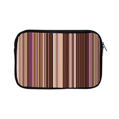 Brown Vertical Stripes Apple Ipad Mini Zipper Cases