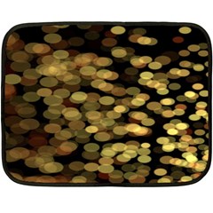 Blurry Sparks Double Sided Fleece Blanket (mini)  by BangZart