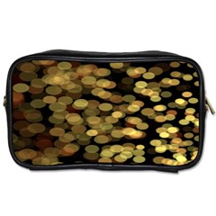 Blurry Sparks Toiletries Bags 2-side by BangZart