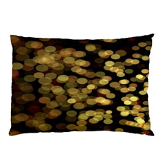 Blurry Sparks Pillow Case (two Sides) by BangZart