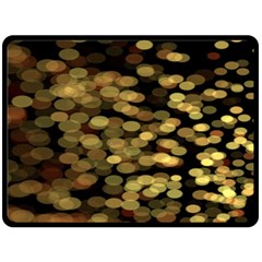 Blurry Sparks Double Sided Fleece Blanket (large) 