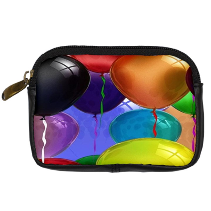 Colorful Balloons Render Digital Camera Cases