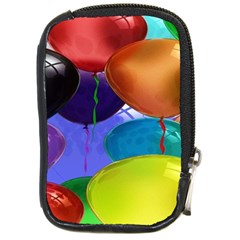 Colorful Balloons Render Compact Camera Cases by BangZart