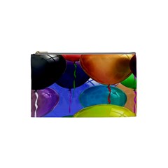 Colorful Balloons Render Cosmetic Bag (small)  by BangZart