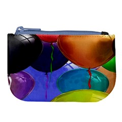 Colorful Balloons Render Large Coin Purse by BangZart