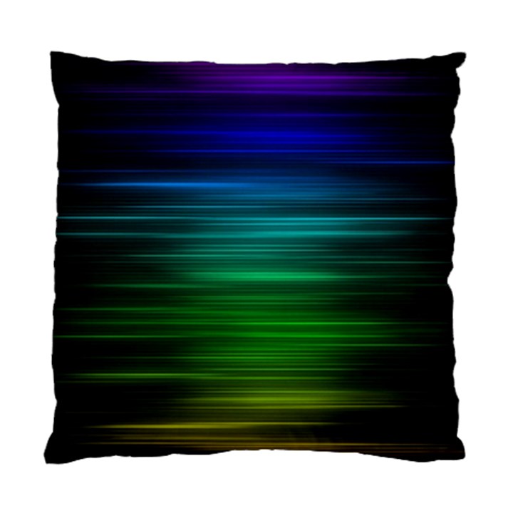 Blue And Green Lines Standard Cushion Case (Two Sides)